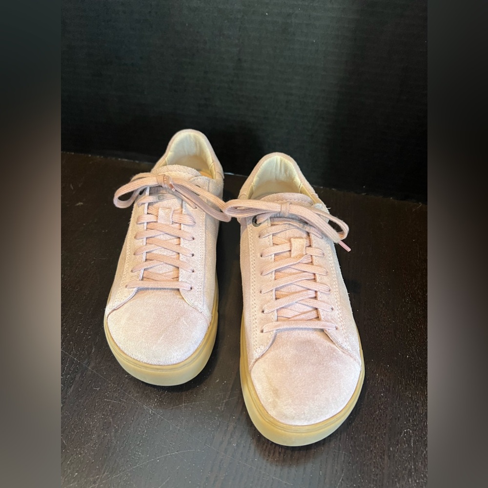 Birkenstock Bend Low EU 39 Regular Suede pink sneakers - Picture 5 of 7